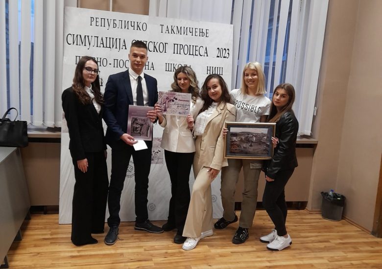 Екипа Правно-пословне школе Ниш победник републичког такмичења у симулацији судског процеса