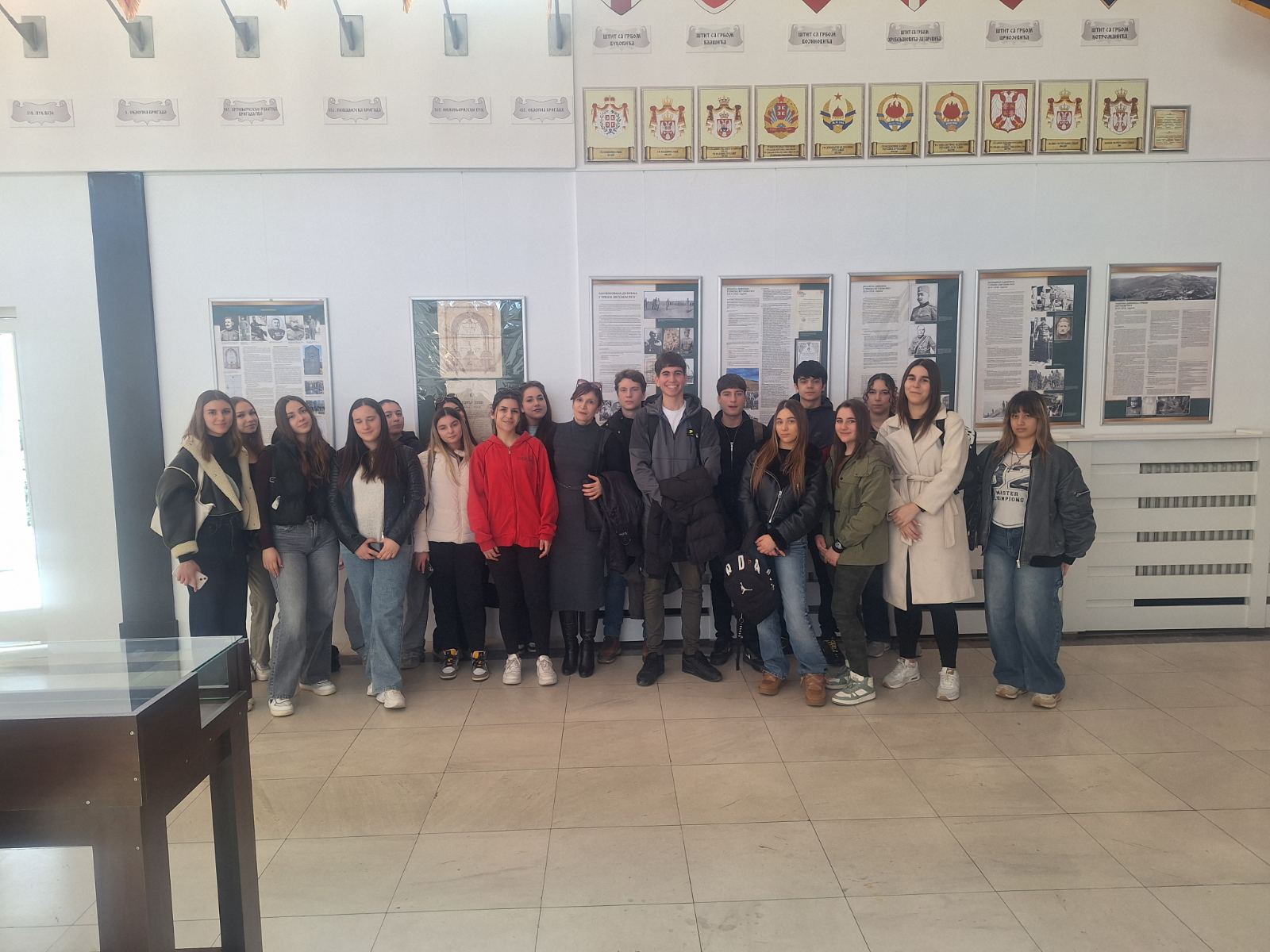 Посета изложби „Заборављени јунаци Топлице“