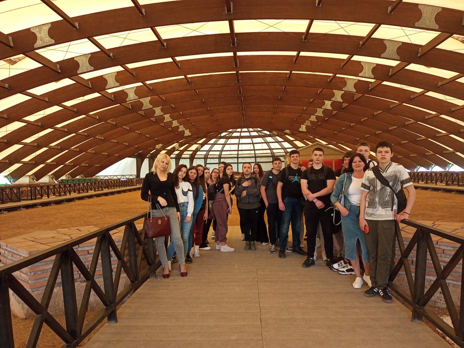 Обилазак археолошког локалитета „Медијана“